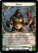 Rhinar // Rhinar, Reckless Rampage [WTR002-T // WTR001-T] (Welcome to Rathe) Alpha Print Normal 