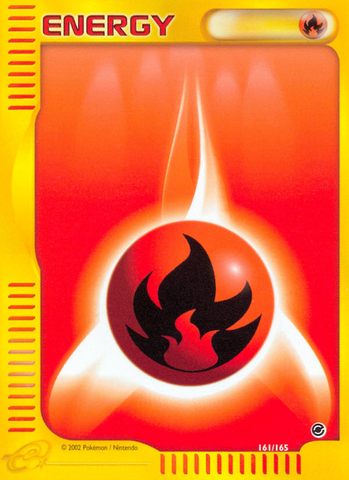 Fire Energy (161/165) [Expedition: Base Set] 