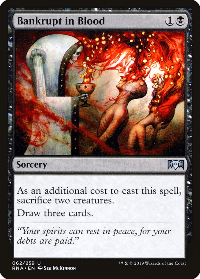 Bankrupt in Blood [Ravnica Allegiance] 
