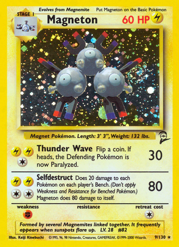 Magneton (9/130) [Base Set 2] 