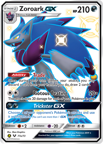 Zoroark GX (77a/73) [Alternate Art Promos] 