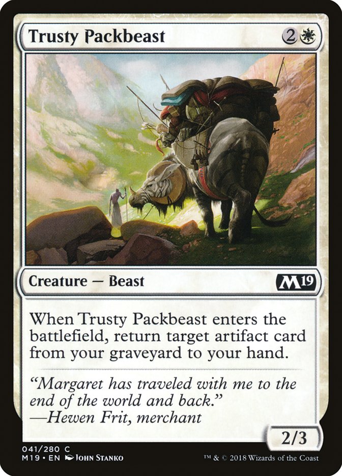 Trusty Packbeast [Core Set 2019] 