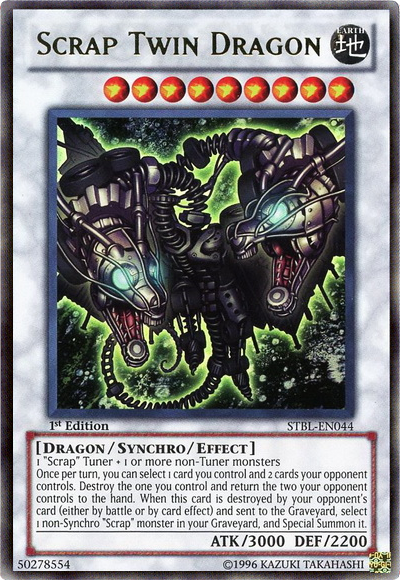 Scrap Twin Dragon [STBL-EN044] Ultra Rare 