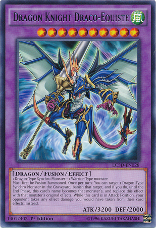 Dragon Knight Draco-Equiste [LC5D-EN028] Rare 