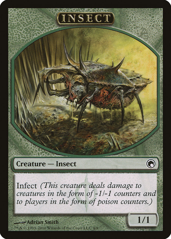 Insect Token [Scars of Mirrodin Tokens] 