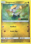Jangmo-o (75/111) (Cosmos Holo) (EB Games Promo) [Sun &amp; Moon: Crimson Invasion] 
