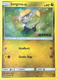 Jangmo-o (75/111) (Cosmos Holo) (EB Games Promo) [Sun &amp; Moon: Crimson Invasion] 