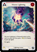 Weave Lightning (Red) [LXI017] (Tales of Aria Lexi Blitz Deck) 1st Edition Normal 