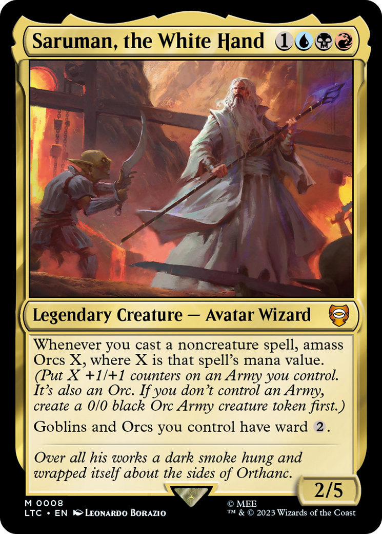 Saruman, the White Hand [The Lord of the Rings: Tales of Middle-Earth Commander] 