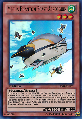 Mecha Phantom Beast Aerosguin [JOTL-EN082] Ultra Rare 