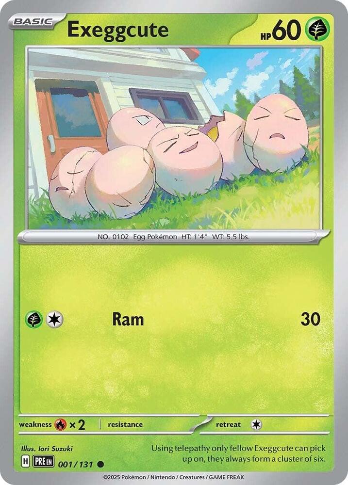 Exeggcute (001/131) [Scarlet &amp; Violet: Prismatic Evolutions] 