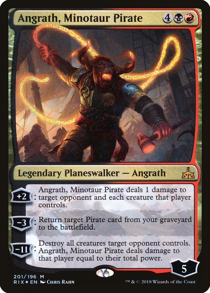 Angrath, Minotaur Pirate [Rivals of Ixalan] 