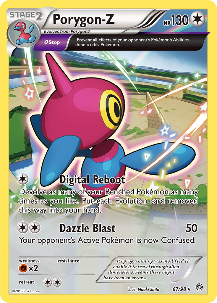 Porygon-Z (67/98) [XY: Ancient Origins] 
