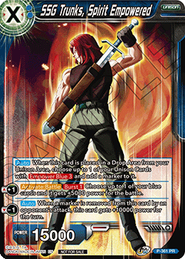 SSG Trunks, Spirit Empowered (P-361) [Promotion Cards] 