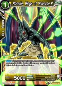 Roselle, Wings of Universe 9 (Divine Multiverse Draft Tournament) (DB2-116) [Tournament Promotion Cards] 