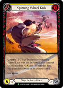 Spinning Wheel Kick (Yellow) [LGS142] (Promo) Rainbow Foil 