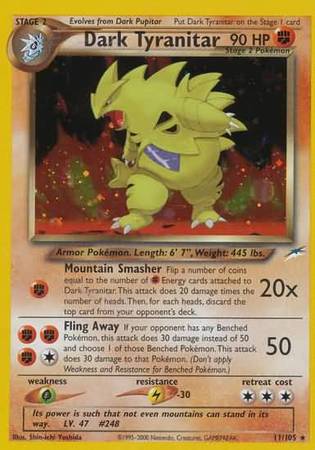 Dark Tyranitar (11/105) [Neo Destiny Unlimited] 