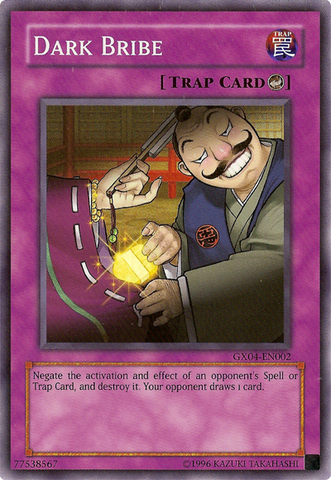 Dark Bribe (GX Tag Force 2) [GX04-EN002] Super Rare 