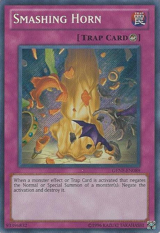 Smashing Horn [GENF-EN089] Secret Rare 