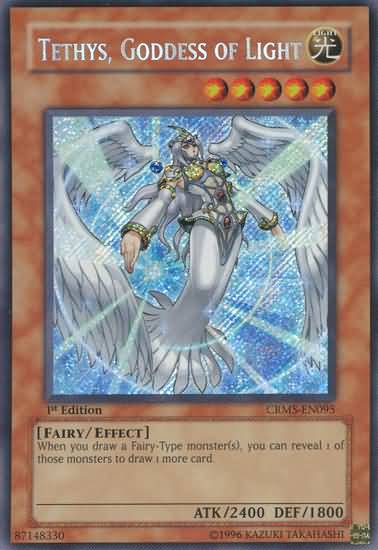 Tethys, Goddess of Light [CRMS-EN095] Secret Rare 