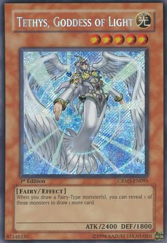 Tethys, Goddess of Light [CRMS-EN095] Secret Rare 
