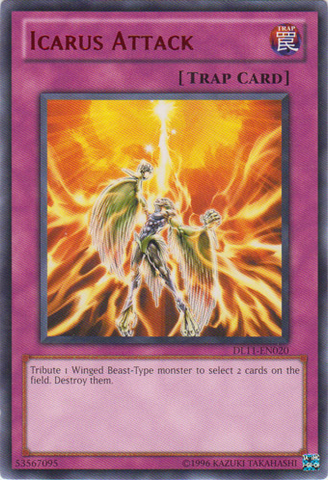 Icarus Attack (Red) [DL11-EN020] Rare 