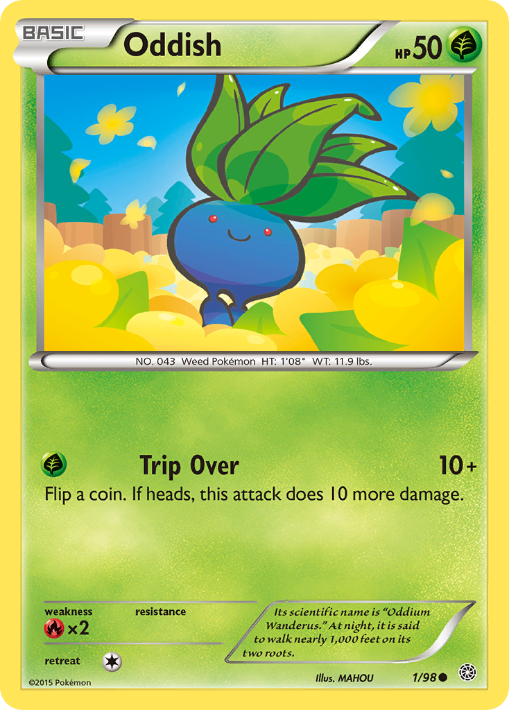 Oddish (1/98) [XY: Ancient Origins] 
