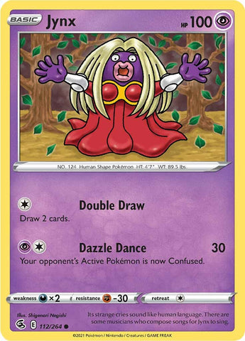 Jynx (112/264) [Sword &amp; Shield: Fusion Strike] 