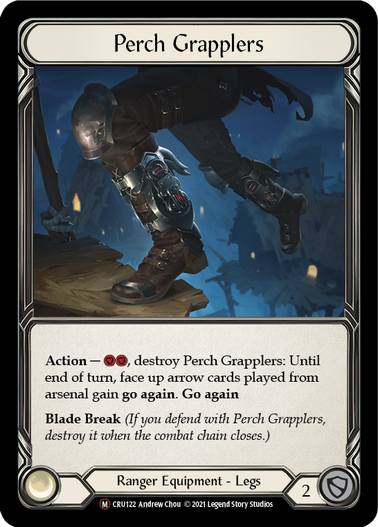 Perch Grapplers [U-CRU122] (Crucible of War Unlimited) Unlimited Rainbow Foil 