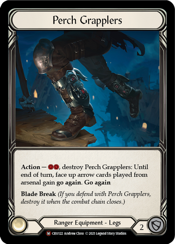 Perch Grapplers [U-CRU122] (Crucible of War Unlimited) Unlimited Rainbow Foil 
