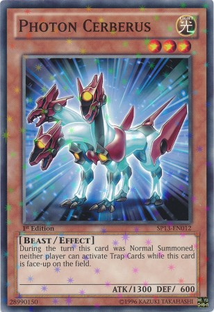 Photon Cerberus [SP13-EN012] Starfoil Rare 