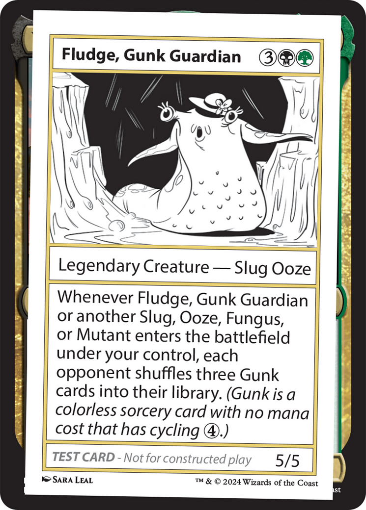 Fludge, Gunk Guardian [Mystery Booster 2 Playtest Cards] 