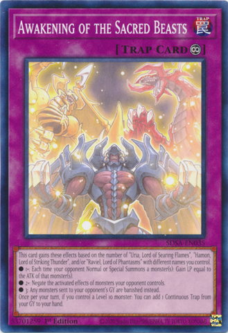 Awakening of the Sacred Beasts [SDSA-EN035] Common 