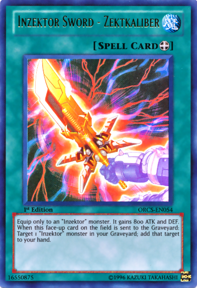 Inzektor Sword - Zektkaliber [ORCS-EN054] Ultra Rare 