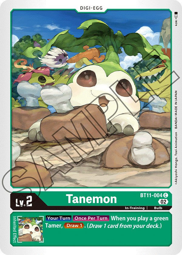 Tanemon [BT11-004] [Dimensional Phase] 