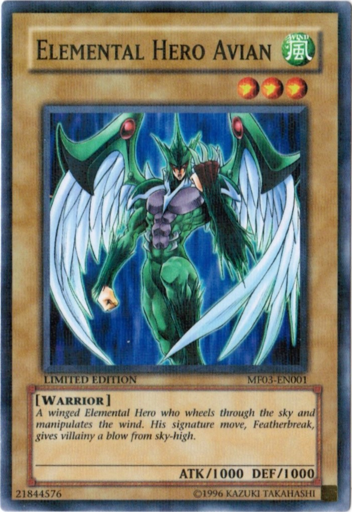 Winged Kuriboh LV10 [MF03-EN001] Parallel Rare 
