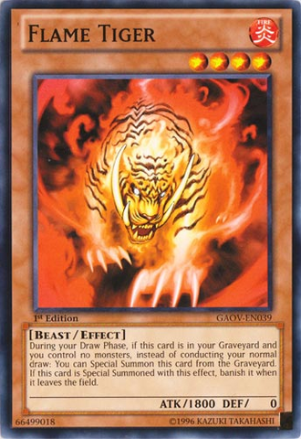 Flame Tiger [GAOV-EN039] Common 