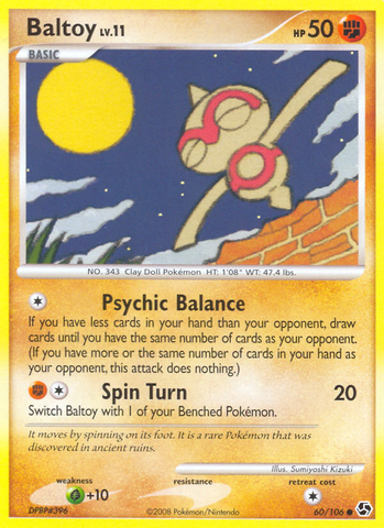 Baltoy (60/106) [Diamond &amp; Pearl: Great Encounters] 