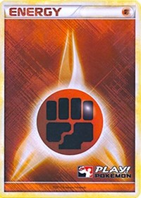 Fighting Energy (2010 Play Pokemon Promo) [League &amp; Championship Cards] 