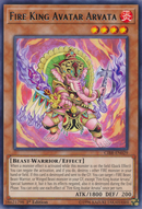 Fire King Avatar Arvata [CIBR-EN029] Rare 