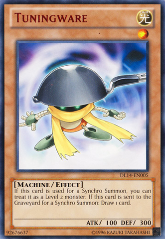 Tuningware (Red) [DL14-EN005] Rare 