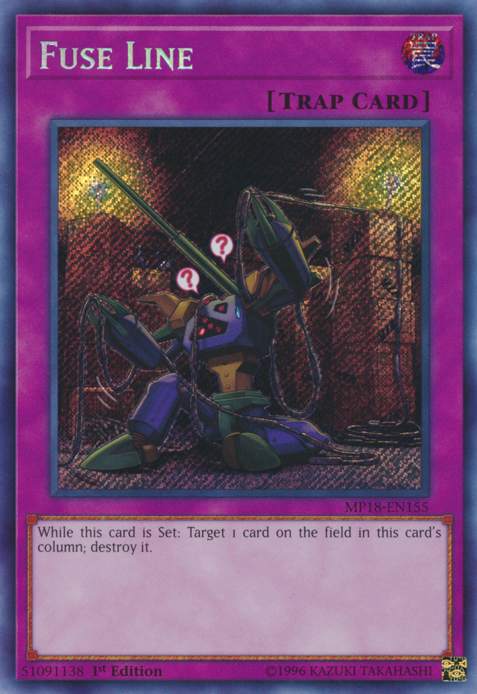 Fuse Line [MP18-EN155] Secret Rare 
