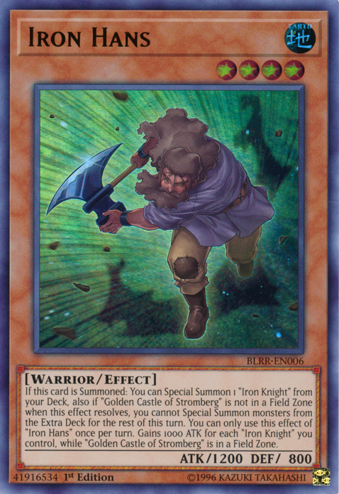 Iron Hans [BLRR-EN006] Ultra Rare 