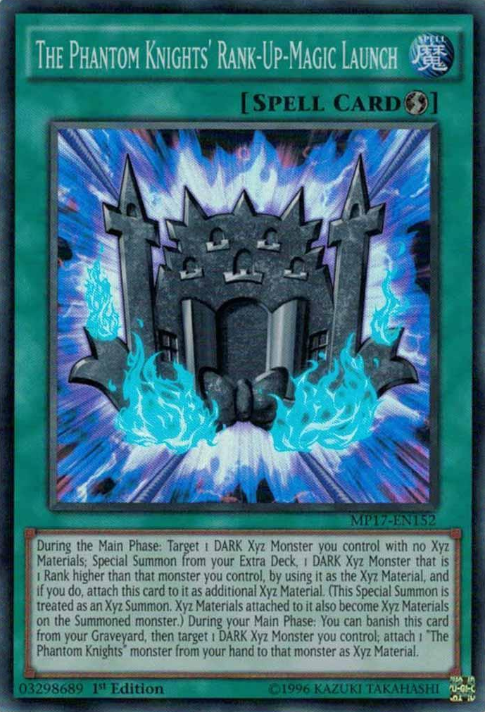 The Phantom Knights' Rank-Up-Magic Launch [MP17-EN152] Super Rare 