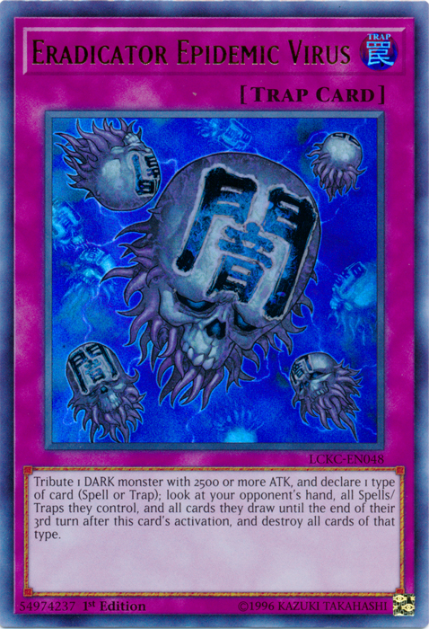 Eradicator Epidemic Virus [LCKC-EN048] Ultra Rare 