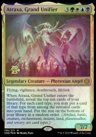 Atraxa, Grand Unifier [Phyrexia: All Will Be One Prerelease Promos] 