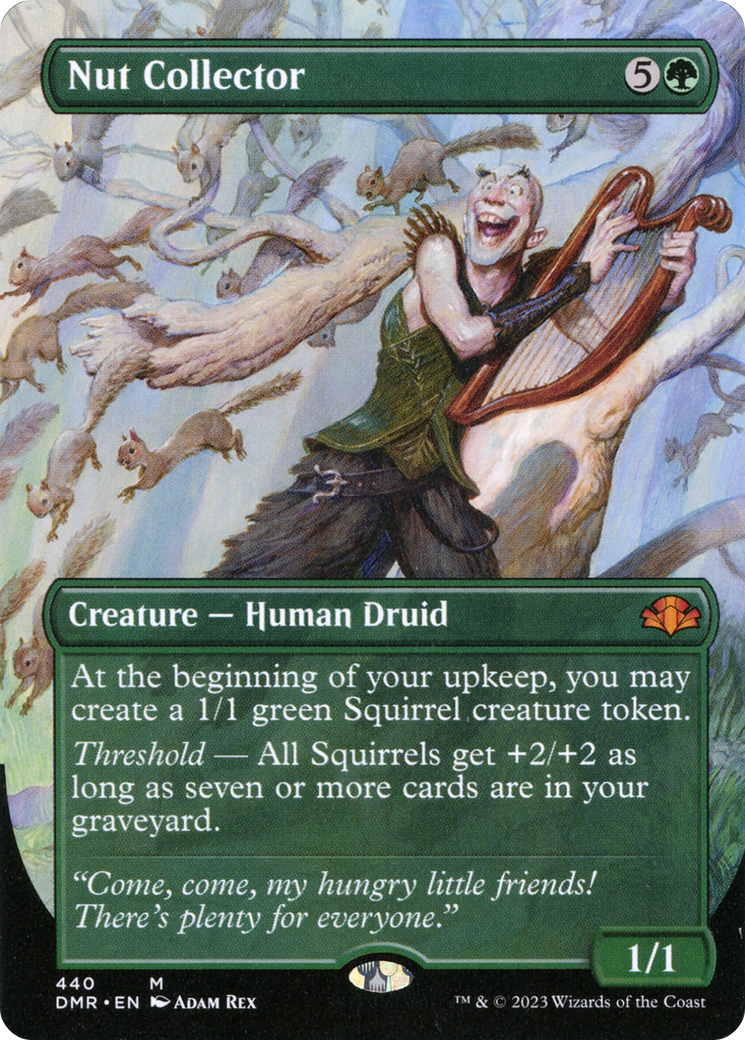 Nut Collector (Borderless Alternate Art) [Dominaria Remastered]