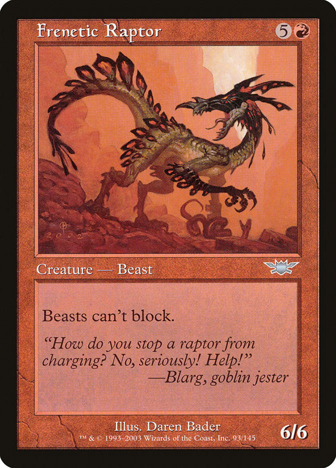 Frenetic Raptor [Legions] 