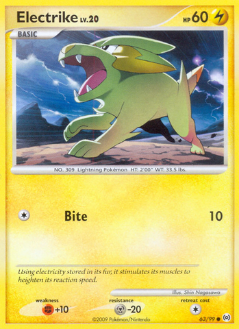 Electrike (63/99) [Platinum: Arceus] 