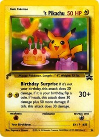 Pikachu (24) (Birthday) [Pikachu World Collection Promos] 